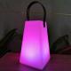 Rechargeable Portable LED Lamp Wireless Control Colorful For Camping