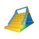 Challenge Inflatable Summit Express Climbing Walls With Slide / Water Park Equipment