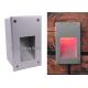 Led Recessed Step Wall Light Warm White Aluminum Outdoor Stair Wall Lamp