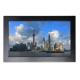 Vandalproof glass Saw Touch Screen Monitor 13.3inch dust proof