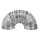 AC Electric Current Type Plastic Ventilation Aluminum Flexible Duct Pipe for Riveting Connector