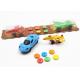 Halloween Novelty Compressed Candy With Funny Car Plane Toy