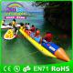 QinDa Customized Inflatable Banana Boat / Inflatable water game