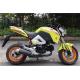 125cc Street Road Motorcycle Green Double Clutch Petro Engine For Racing