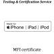 Apple MFi Certification Apple'S Made For IPhone / IPod / IPad Logo Usage License Granted