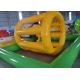 0.9mm PVC tarpaulin Inflatable Rolling Ball Water Wheel Roller With 6 Years Warranty