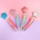 Exquisite Childrens Lip Gloss 7ml Shimmering Glitter Lip Oil With Cute Pendant