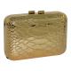 Multi Coloured Gold Glitter Clutch Bag With Interlayer 16 * 14 * 9cm