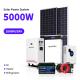 Solar Power System 5kw/10kw Home Solar Panel Kit Polycrystalline Silicon Panels