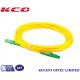 RoHs Fiber Optic Patch Cord , Single Mode Fiber Jumpers 1m 2m 3m 5m 10m 20m 30m