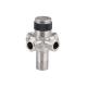 Brushed Surface Sanitary Angle Valve SUS304 Wall In Type
