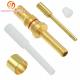 1.6mm 16# Copper Gold Plating Coaxial Pin Contacts M39029/76-424
