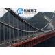 High Tensile Bailey Suspension Bridge  Span Length 60-300m Convenient Installation