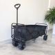 Extended Capacity Folding Wagon Utility Camping Cart Outdoor Beach Trolley