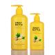 300 ml 500 ml nordic baby yellow custom cleanser essence soft touch body foaming bubble soap bottles