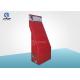 Red Festival POS Matt Lamination With 11 Tier for Greeting Cards Floor Display