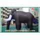 Big Elephant Inflatable Cartoon Characters Blower For Ourterdoor Customized
