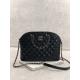 Small Chanel Patent Calfskin Shopping Bag With Retro Lady Style