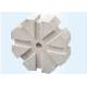 Heteromorphic Mullite Refractory Insulation Materials High Strength White Color