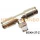 Male Union Tee Pneumatic Hose Fittings Push In Connectors 1/8'' 1/4'' 3/8'' 1/2''