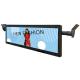 29 Ceiling Mount Android Bus Digital Signage Bar Stretched Display With 4G Wifi