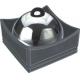 PULV Hotel Leather Products delicate stitches Square Ice Bucket With Lid
