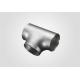Stainless steel 304/316 Butt Weld Straight Tee Equal Tee 1/2''-30 SCH40 Pipe Fittings
