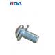 M8×18mm Grade 8.8 Hexagon Socket Flat Round Pan Head Combination Screw With Washer