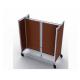 Metallic Slat Wall Display Rack for Clothing Shop Boutique Stand Clothing Stand Rack
