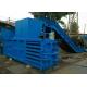 Recyling industry 500kg bale paper and plastic horizontal PLC control automatic baler