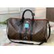 Personalized Canvas Tote 50cm One Strap Shoulder Handbag With Embroidery