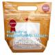 Plastic Zip lockk bag for chicken packing/microwaveable chicken bags/anti-fog plastic, Roast chicken package bag
