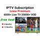 Free Test IPTV Premium Subscription Spanish Channels Movistar Laliga EPG Movies