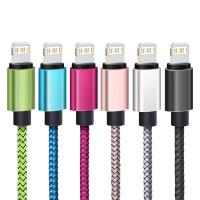 1m 2m 3m USB C Lightning Cable Nylon Braided Fast Date Syncing