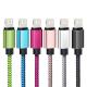 1m 2m 3m USB C Lightning Cable Nylon Braided Fast Date Syncing