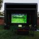 Sealed Outdoor Golf Training Hitting Cage Screen Inflatable Golf Simulator Tent For Sport