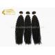 Cheap 22 CURLY Hair Extensions for Sale, 55 CM Black Curly Remy Human Hair Weft Extensions 100 Gram each Piece For Sale