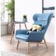Modern Fabric Leather Leisure Chair Designer Living Room Confoetable highback reception Chair