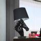 Nordic luxury resin desk lamp post-modern hotel decoration horse table lamp(WH-MTB-89)