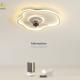 Cloud Ceiling Fan Light Ultra-Thin Quiet Restaurant living Room Bedroom Fan Light