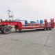 I Shaped Beam 3 Axle CIMC 40 Ft Low Bed Trailer