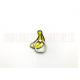 Yellow Banana Cartoon Cell Phone Ring Stand Removable Leave No Trace For IPhone