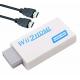 Wii to Converter Adapter with 3ft High Speed Cable Wii2 Adapter Output Video