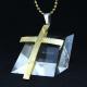 Fashion Top Trendy Stainless Steel Cross Necklace Pendant LPC250