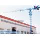QTZ100 Topless Kind of Tower Cranes Free Height 45m 1.833*2.5m Mast Strong 6tons Load