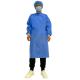Breathable Blue Level 4 SMS Disposable Surgical Gown For Surgeon Doctor