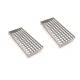 Easy Maintenance Stainless Steel Floor Grilles , Stable Metal Driveway Drainage Grates