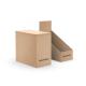 Biodegradable Cardboard Counter Display Stand Boxes For Retail Store / Supermarket