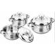 3pcs/4pcs cookware set & stainless steel cooking pot &16cm -24cm casseroles & kitchenware &sauce pot