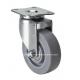 35kg Maximum Load 2.5 TPE Swivel Plate Caster for Edl Mini 26125-56 at Competitive